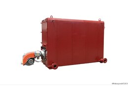 Котел 0.3 МВт на мазуте и отработанном масле