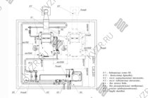 Схема подключения и монтажа водогрейного промышленного котла 1450 кВт на естественной тяге