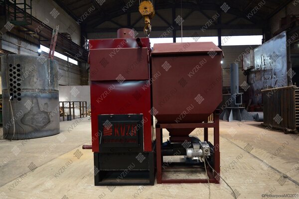 Пеллетный котел 0.35 МВт твердотопливный