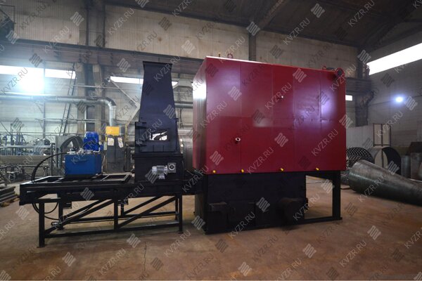 Котел на щепе 1160 кВт твердотопливный